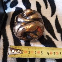 fermacarte INDIA scultore Gianrigo, bronzo