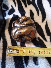 fermacarte INDIA scultore Gianrigo, bronzo