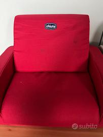Poltroncina rossa Chicco