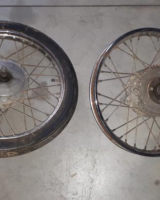 Cerchi per Moto Morini 125 corsaro anni 70