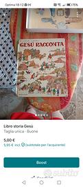 libro vintage Gesù racconta 