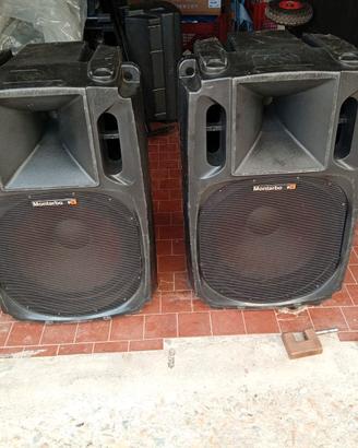 cassa amplificata montarbo w17A  600w