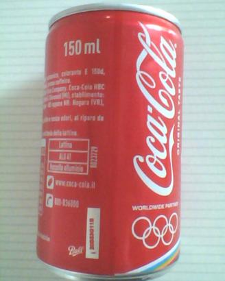 Latta Coca Cola Fiamma Olimpica Milan Cortina 2026