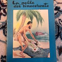 Libro vintage bambini la pelle del rinoceronte