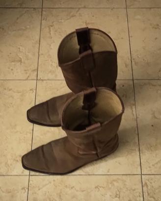 Stivaletti da cowboy 42 pelle