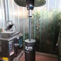 stufa a gas da esterno a fungo usata