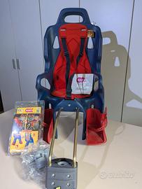 OK Baby Seggiolino bici Orion blu/rosso