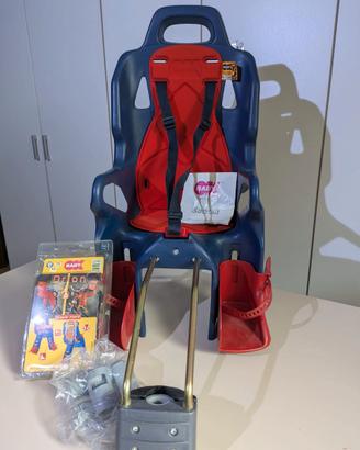 OK Baby Seggiolino bici Orion blu/rosso