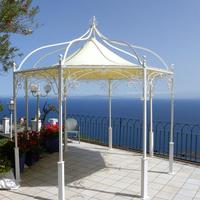 Gazebo in ferro battuto ottagonale