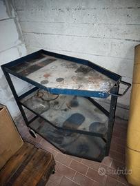 Carrello porta attrezzi vintage