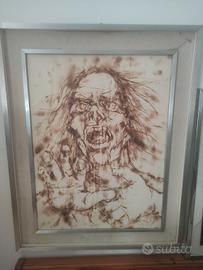 Quadro SPAGNUOLO (pittore del fuoco) 100x80cm