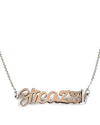 COLLANA STICAZZI IN ACCIAIO INOX