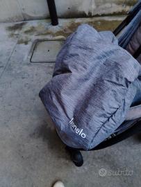 Passeggino Lionelo pieghevole ruote grandi