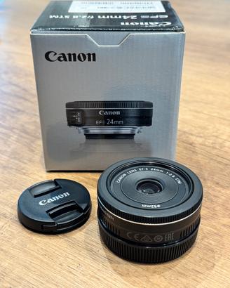 Canon EFS 24 mm f/2.8 STM obiettivo pancake