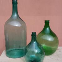 BOTTIGLIONI ANTICHI IN VETRO