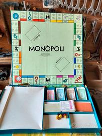 MONOPOLI PARKER BROTHERS 80' incompleto