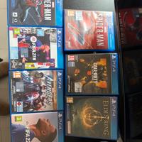 ps4 slim 500 gb+giochi+memoria esterna 1tb