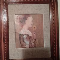 Quadro olio su tavola. Vintage.