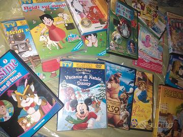 43 DVD per bambini in stock, cartoni animati