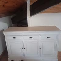 Credenza Maisons du Monde bianca stile shabby