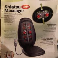 Sedile massaggiante shiatsu massager homedics