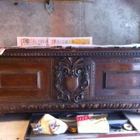 Antiquariato cassapanca fine '800 primi '900