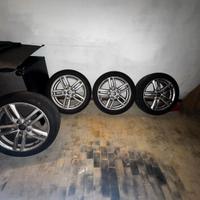 Cerchi MsW r17 con gomme 205/50 r17 93W M+S