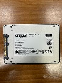 HardDisk ssd CRUCIAL 500Gb MX500