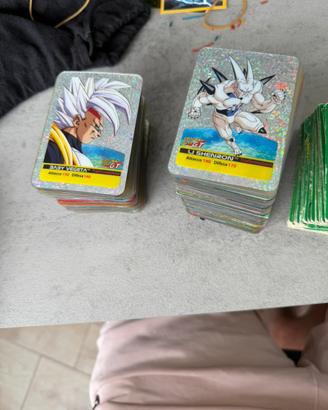 Collezione 521 carte dragon ball Z GT originali