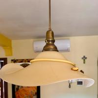 Lampadario in vetro di Murano