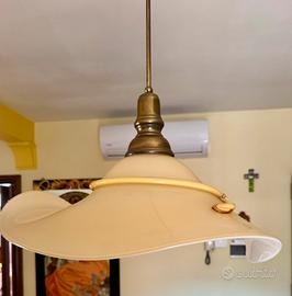 Lampadario in vetro di Murano