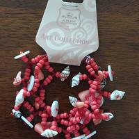 NUOVO Bracciale ricco con piccole conchiglie