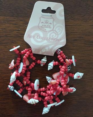 NUOVO Bracciale ricco con piccole conchiglie