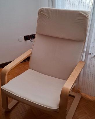 Poltrona ikea sfoderabile, come nuova!