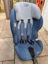 Seggiolino Kinderkraft SAFETY-FIX NAVY 9-36kg