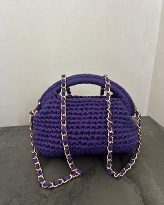 Clutch bag fatta a mano