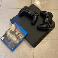 PlayStation 4 + Hogwarts Legacy + 2 Joystick
