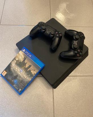 PlayStation 4 + Hogwarts Legacy + 2 Joystick