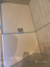 Piatto doccia 140x80 cm Fiora Essential Pizarra