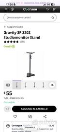 Coppia di stand per monitor