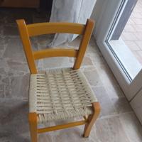 seggiolina bambini legno