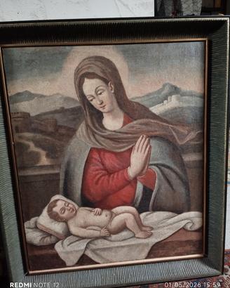 quadro madonna con bambino