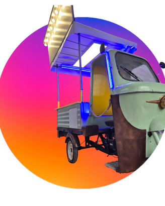 Tre ruote ape empolini food truck panini