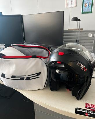 Casco Nolan Ls2 nero opaco