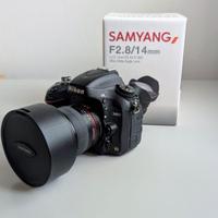 Nikon D600 + sigma 24 mm 1.4 e Samyang 14mm 2.8