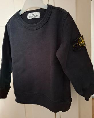 Felpa bambino stone island