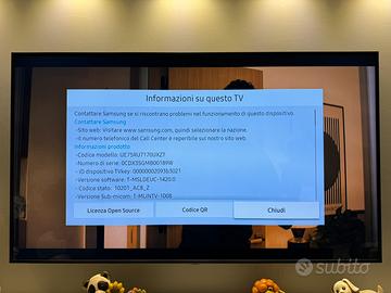 Tv samsung crystal led 75 pollici