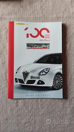 Folder 100 anni Alfa Romeo centenario fancobolli