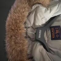 Woolrich parka beige originale