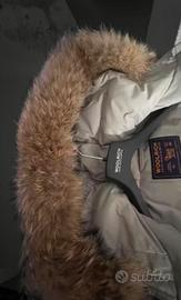 Woolrich parka beige originale